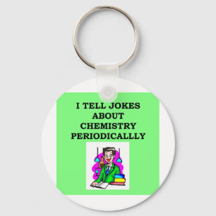 chemistry joke keychain