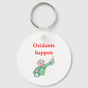 chemistry joke keychain