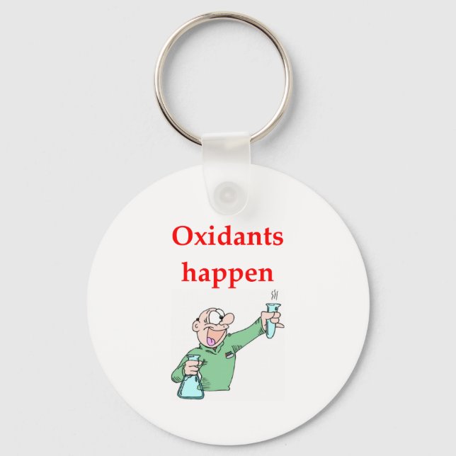 chemistry joke keychain (Front)