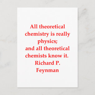 chemistry joke postcard