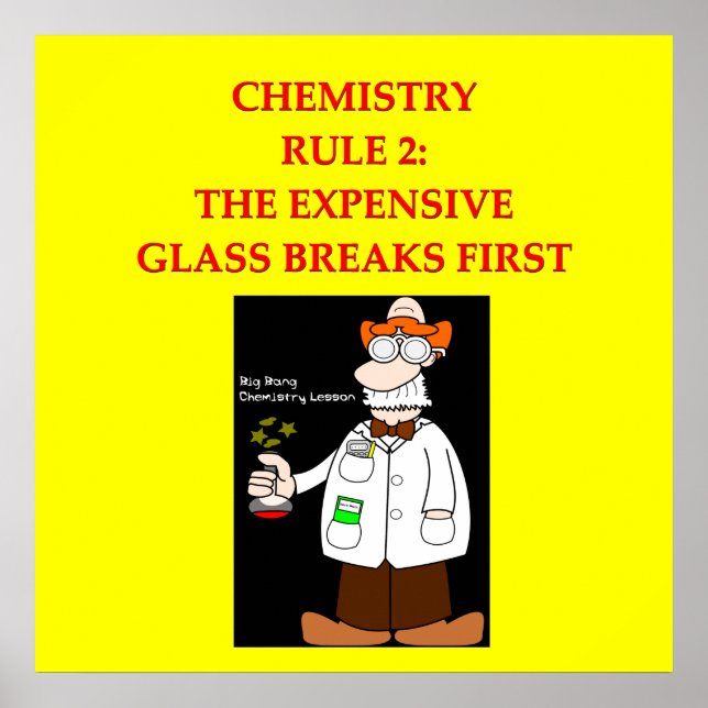 chemistry joke poster (Front)