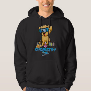 Chemistry Lab Dog Hoodie