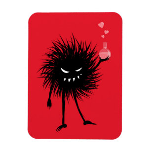 Chemistry lab funny evil character magnet