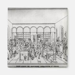 Chemistry laboratory of Baron Justus von Liebig Magnet