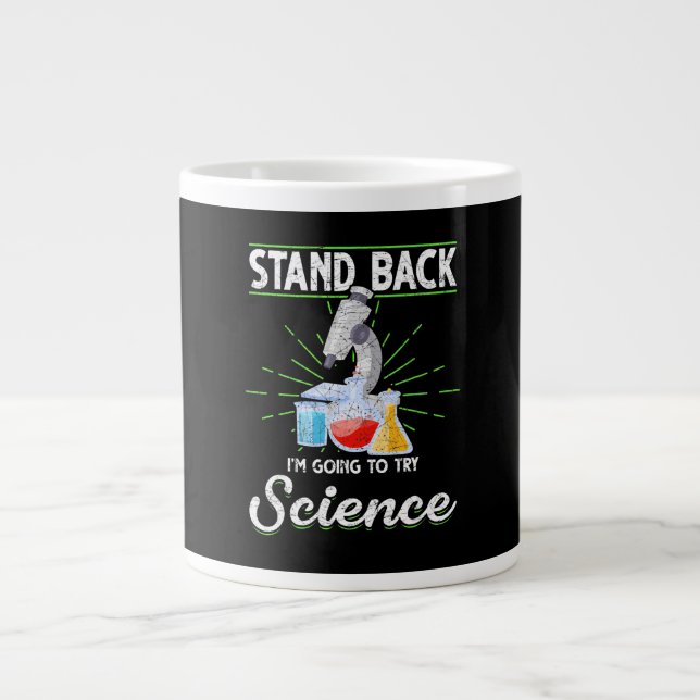 Chemistry Laboratory Physics Science Biology Large Coffee Mug (Front)