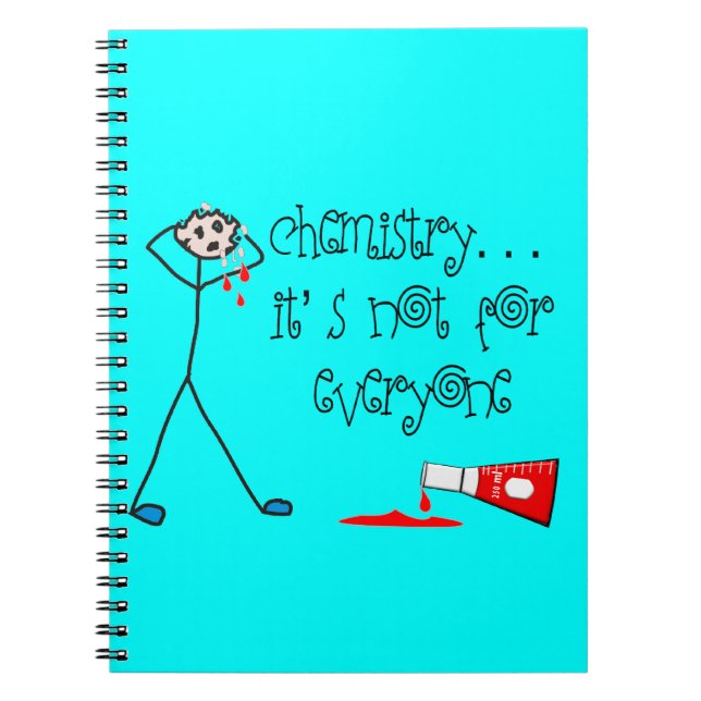 Chemistry Major Notebook Spiral Bound (Front)