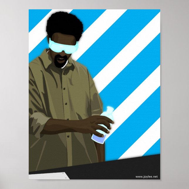 Chemistry Man Poster (Front)