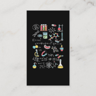 Chemistry Mathematician Physicist Chemist Business Card