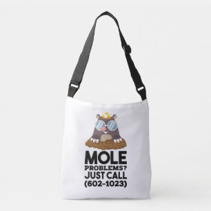 Chemistry - Mole Problems Crossbody Bag