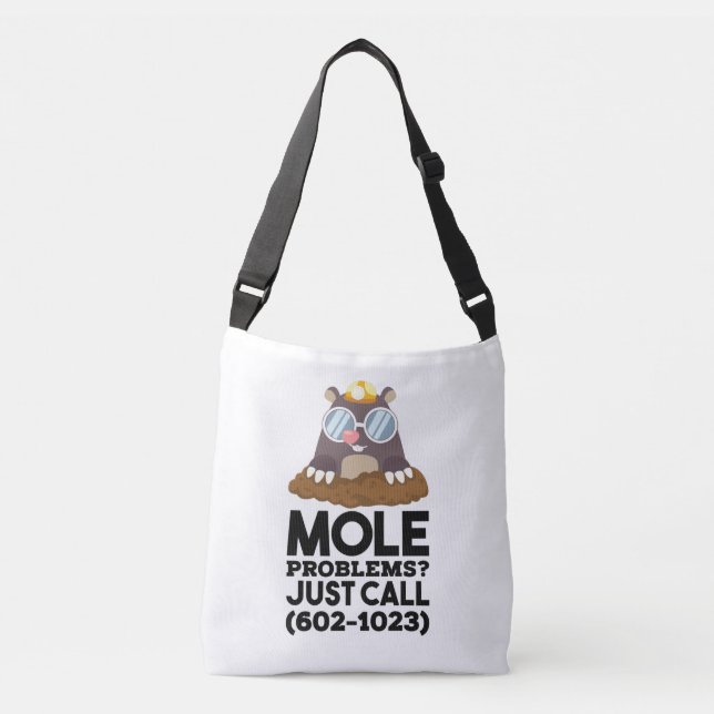 Chemistry - Mole Problems  Crossbody Bag (Front)