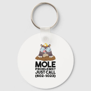 Chemistry - Mole Problems Keychain