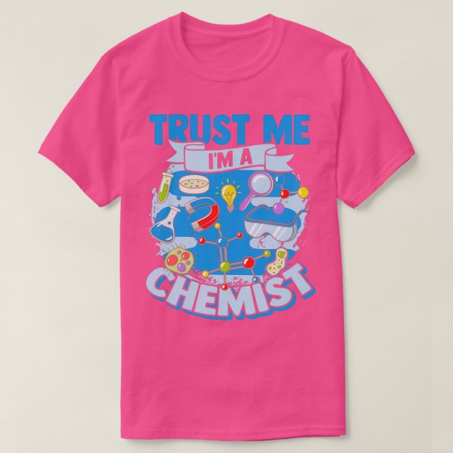 Chemistry Periodic Table Molecule Atom 1 T-Shirt (Design Front)