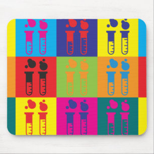 Chemistry Pop Art Mouse Pad