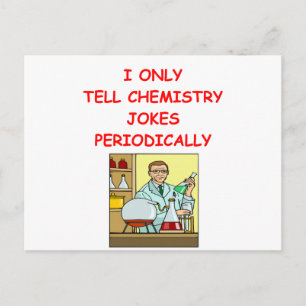 chemistry postcard