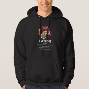 Chemistry Professor Kitty Science Day Cat Owner Ch Hoodie