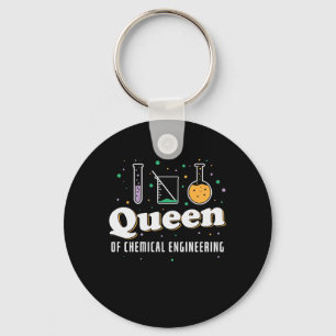 chemistry queen engineer keychain
