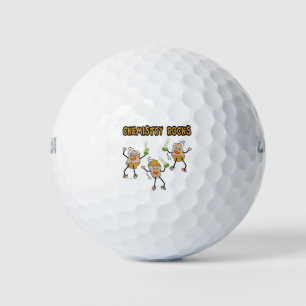 Chemistry Rocks Golf Balls
