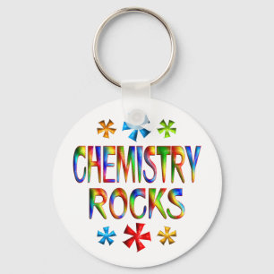 CHEMISTRY ROCKS KEYCHAIN