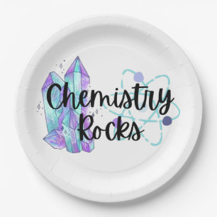 Chemistry Rocks Party Plates