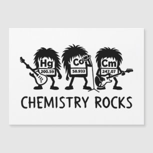 Chemistry Rocks Science Rock Band