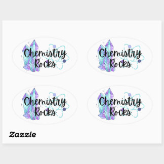 Chemistry Rocks Sticker