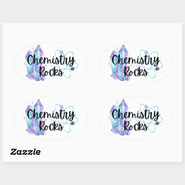 Chemistry Rocks Sticker (Sheet)