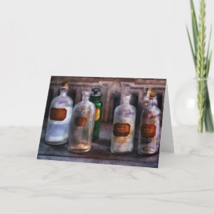 Chemistry - Saturated Solutions Holiday Card