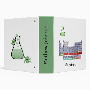 Chemistry School Binder