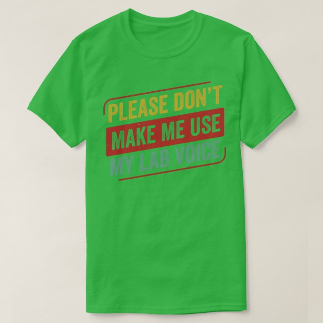Chemistry Science Chemist Funny Laboratory Nerd T-Shirt (Design Front)