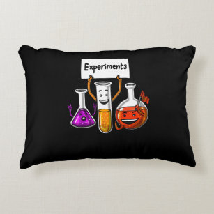 Chemistry Science Funny Experiments School Joke Accent Pillow