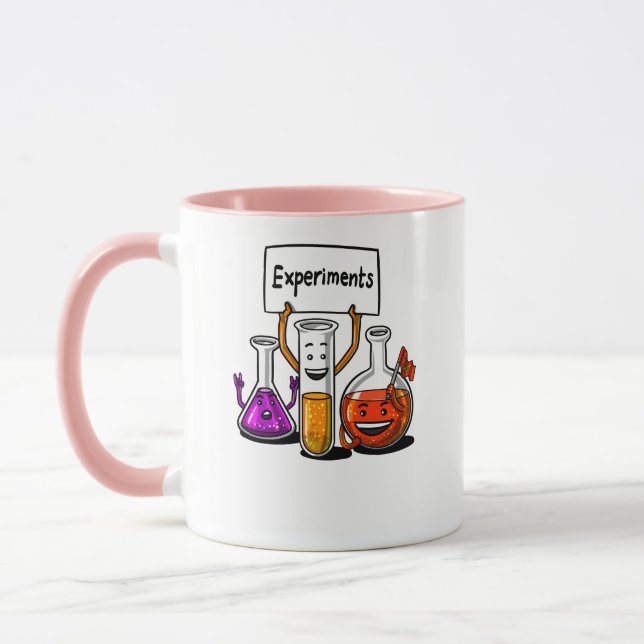 Chemistry Science Funny Experiments School Joke Mug (Left)