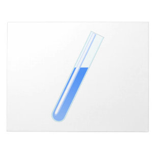 Chemistry Science Test Tube Notepad
