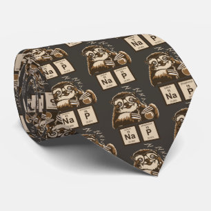 Chemistry sloth discovered nap tie