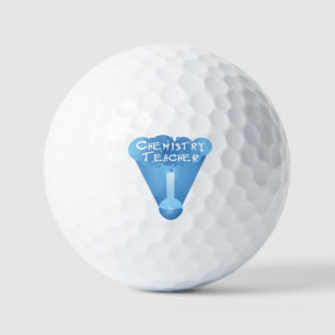 Chemistry Teacher Cloud Golf Balls