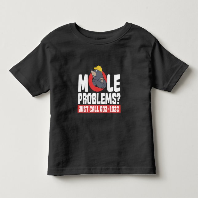 Chemistry Teacher Got Mole Problems Toddler T-shirt (Front)