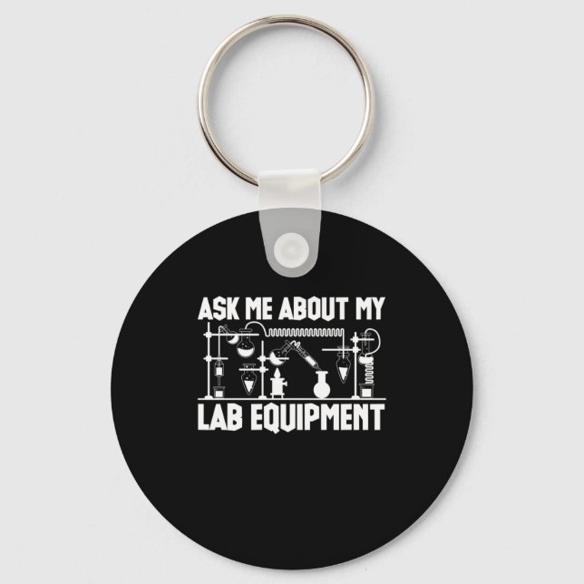 Chemistry Teacher Keychain (Front)