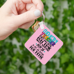 Chemistry Teacher Only Because Full Time Multi Keychain