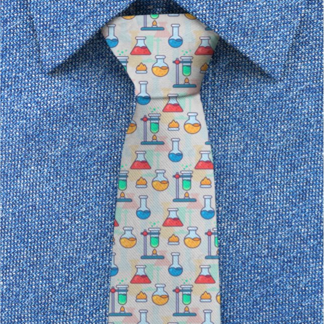 Chemistry Teacher Science Lab School Tie (Creator Uploaded)