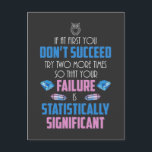Chemistry Teacher Student Lab Success Science Postcard<br><div class="desc">Funny Nerdy Science Surprise for a student,  chemist,  Physics,  teacher,  scientist or pharmacist. Ideal Gift for all Science Nerds who like experimenting or doing an experiment in the laboratory or lab.</div>