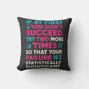 Chemistry Teacher Student Lab Success Science Throw Pillow