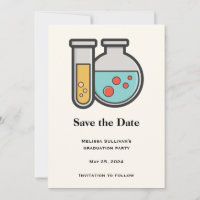 Chemistry Test Tube and Beaker Graduation