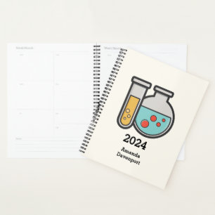 Chemistry Test Tube and Beaker Planner