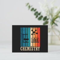 Chemistry vintage sunset retro stripes pattern