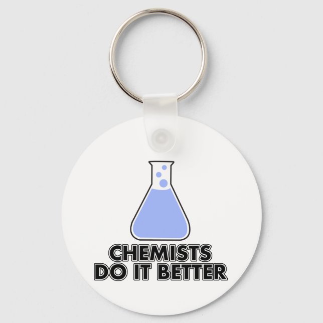 chemists do it better keychain (Front)