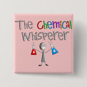 Chemists Humour T-Shirts & Gifts 2 Inch Square Button