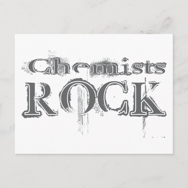 Chemists Rock Postcard (Front)