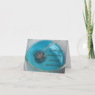 Chemists' Thank You Card (v. II)