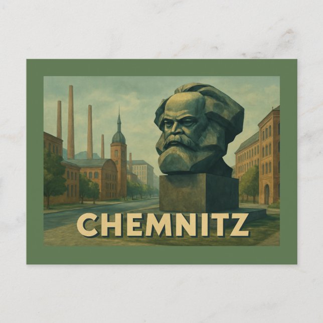 Chemnitz Germany City Art Postcard (Front)