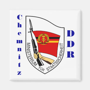 Chemnitz, Germany Stasi Magnet DDR