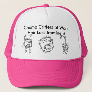 Chemo Critters at Work - Pink Trucker Hat